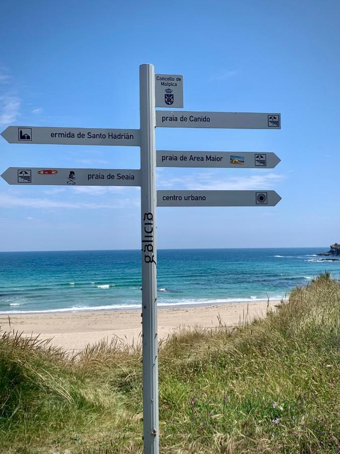Canido Beach Malpica Eksteriør billede